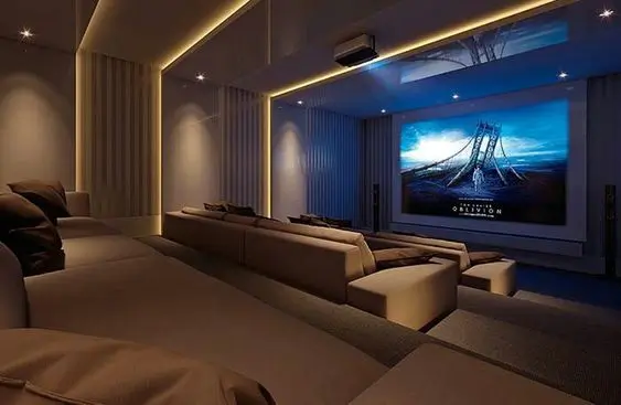 Image of entertainment room